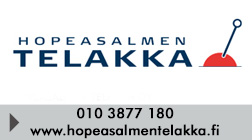Hopeasalmen telakka Oy logo